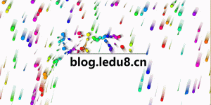 彩色圆球自由掉落HTML5特效源码-乐读吧